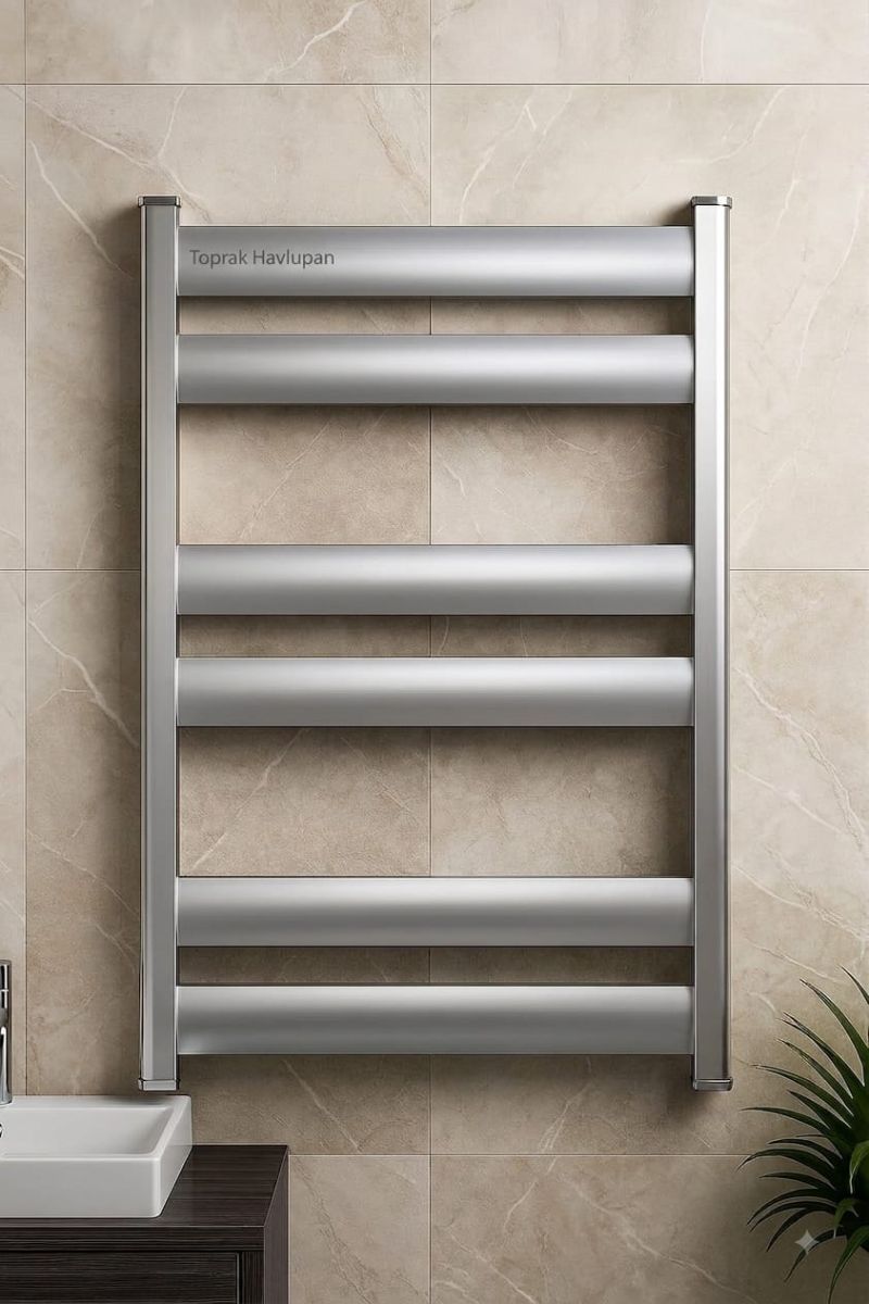 Toprak Havlupan 50/70 cm Eloksal Renk Alüminyum Havlupan